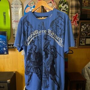 Vintage One More Round Men's T Shirt mens XL warriors mid-evil